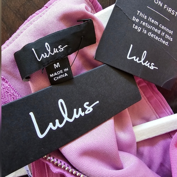 Lulus Vivid Imagination Lilac Cutout Maxi Dress, Size Medium - Picture 13 of 13